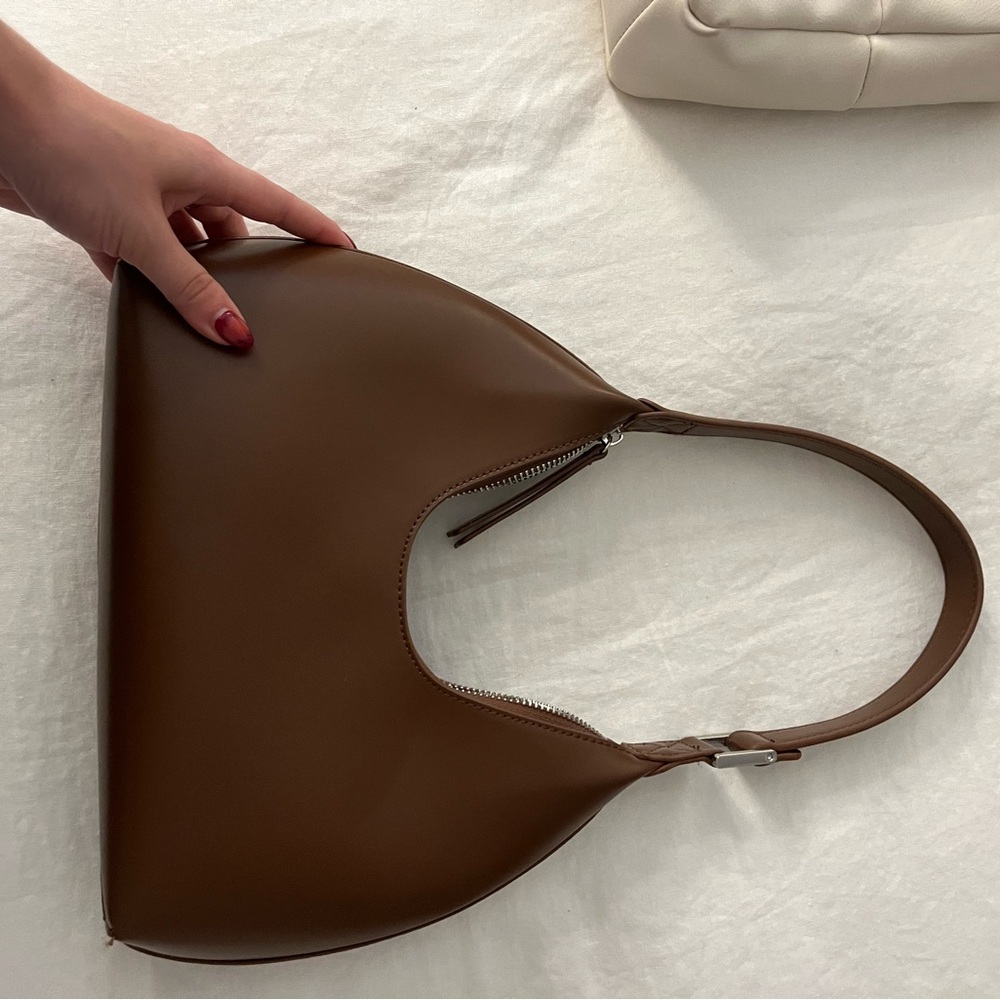 Nice quality brown hand bag